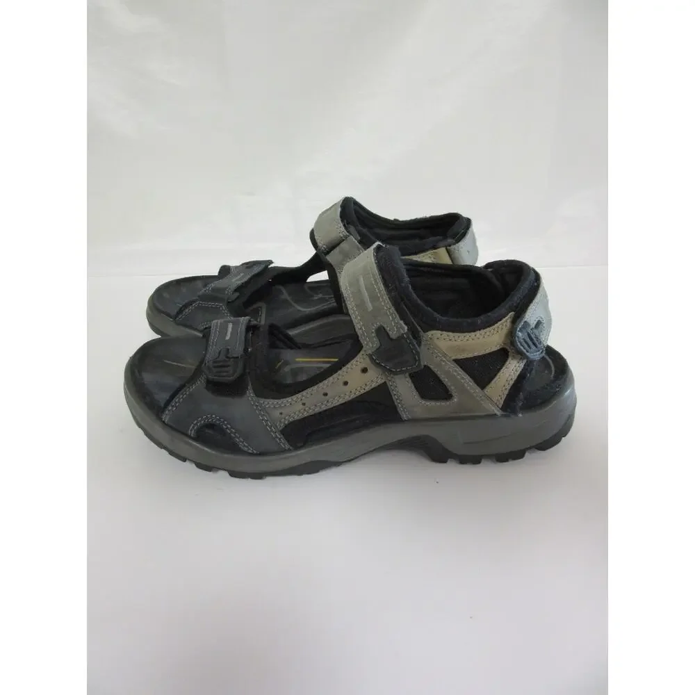 ECCO Gray EU43 US9-9.5 Men's Hiking Walking Trail Outdoor Adventures Sandals